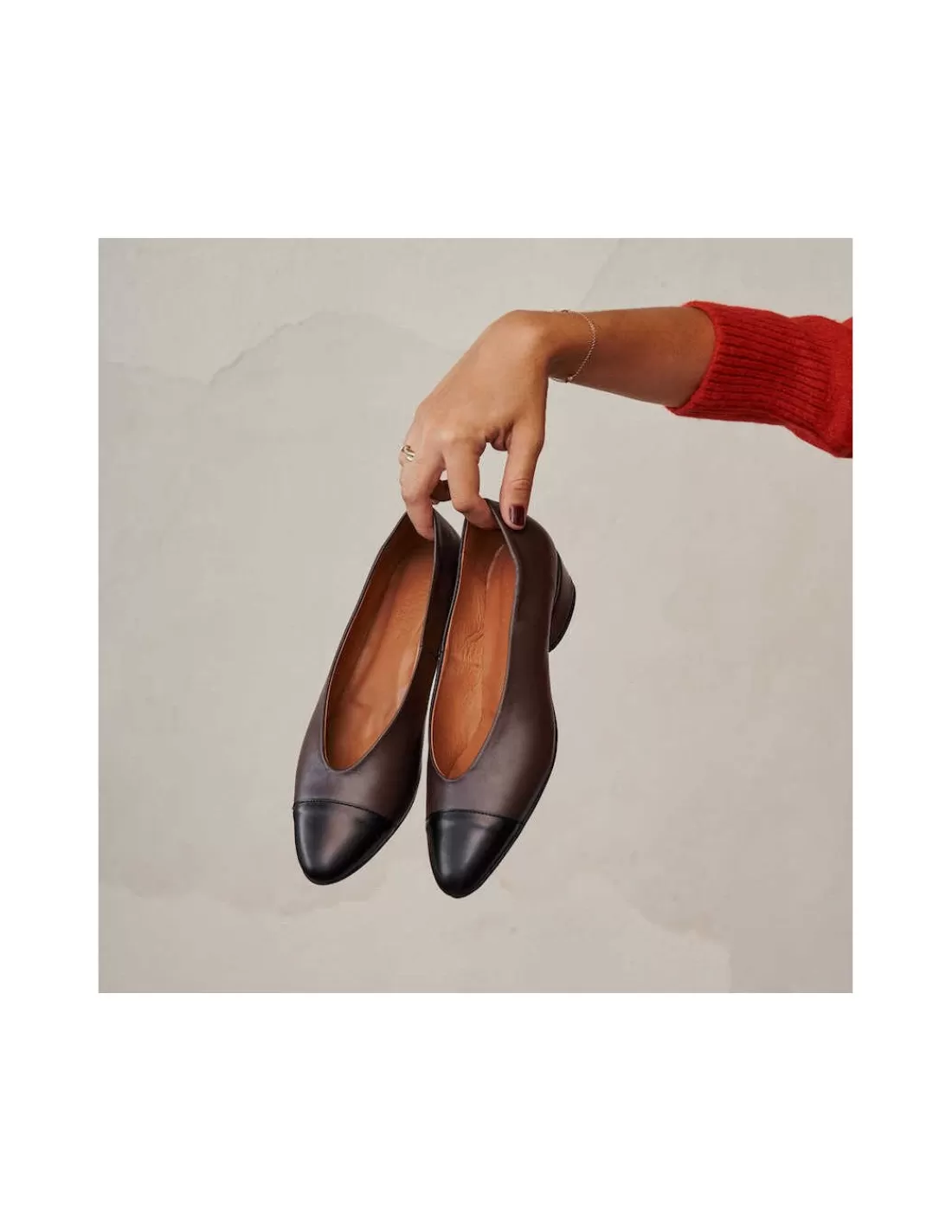 bailarina_amelie_tacon_punta_bicolor_3.webp Mujer MONPIEL Bailarinas Manoletinas Mujer*Bailarina Amelie Tacon Punta Bicolor