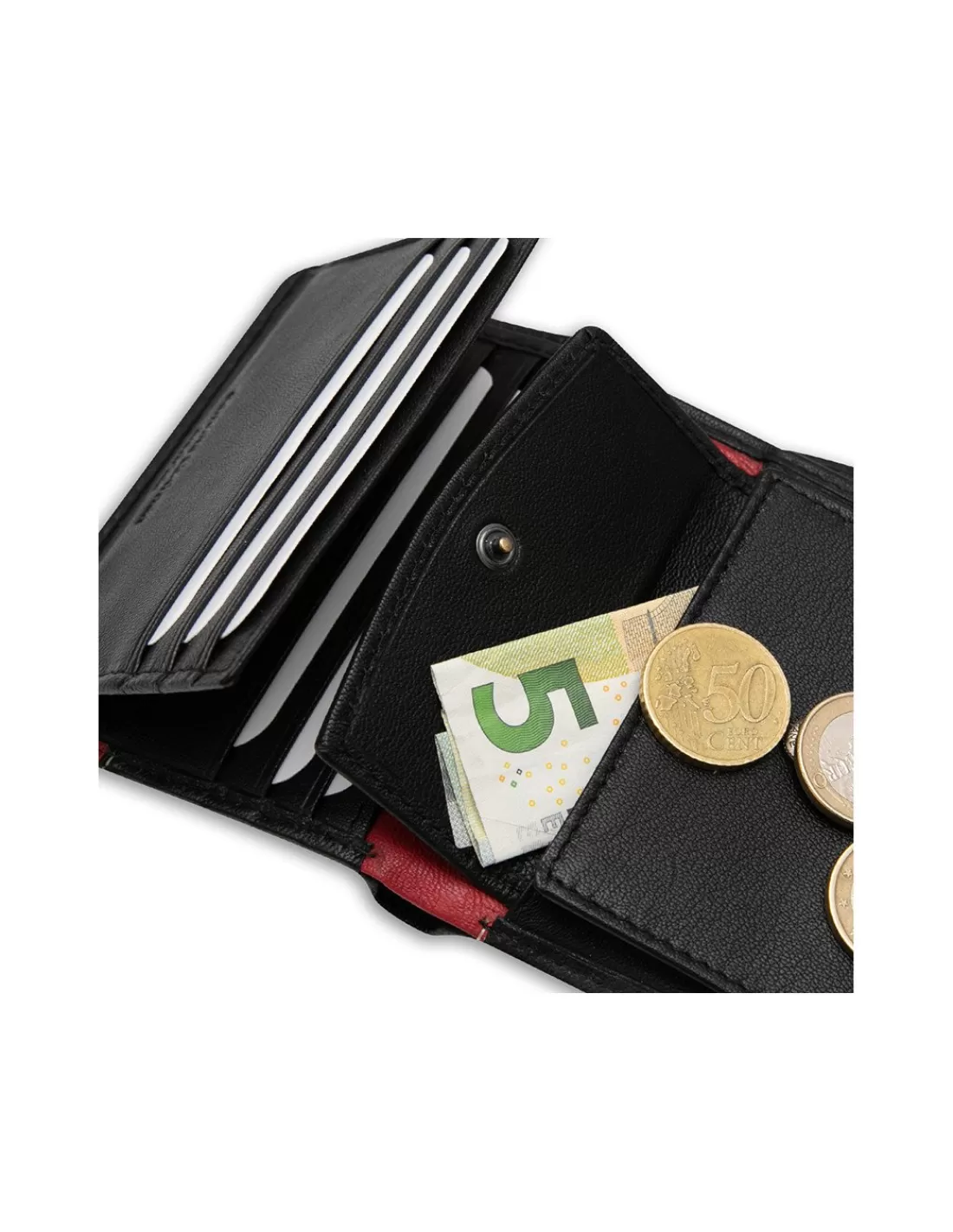 billetero_con_broche_y_monedero_bandera_espana_2-1.webp Hombre MONPIEL Carteras Hombre Piel*Billetero con Broche y Monedero Bandera Espana