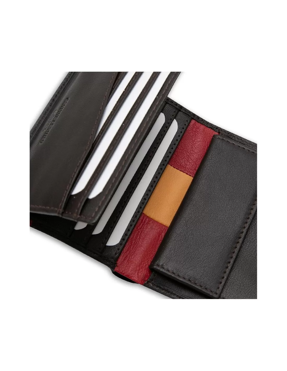 billetero_con_monedero_bandera_espana_2.webp Hombre MONPIEL Carteras Hombre Piel*Billetero con Monedero Bandera Espana