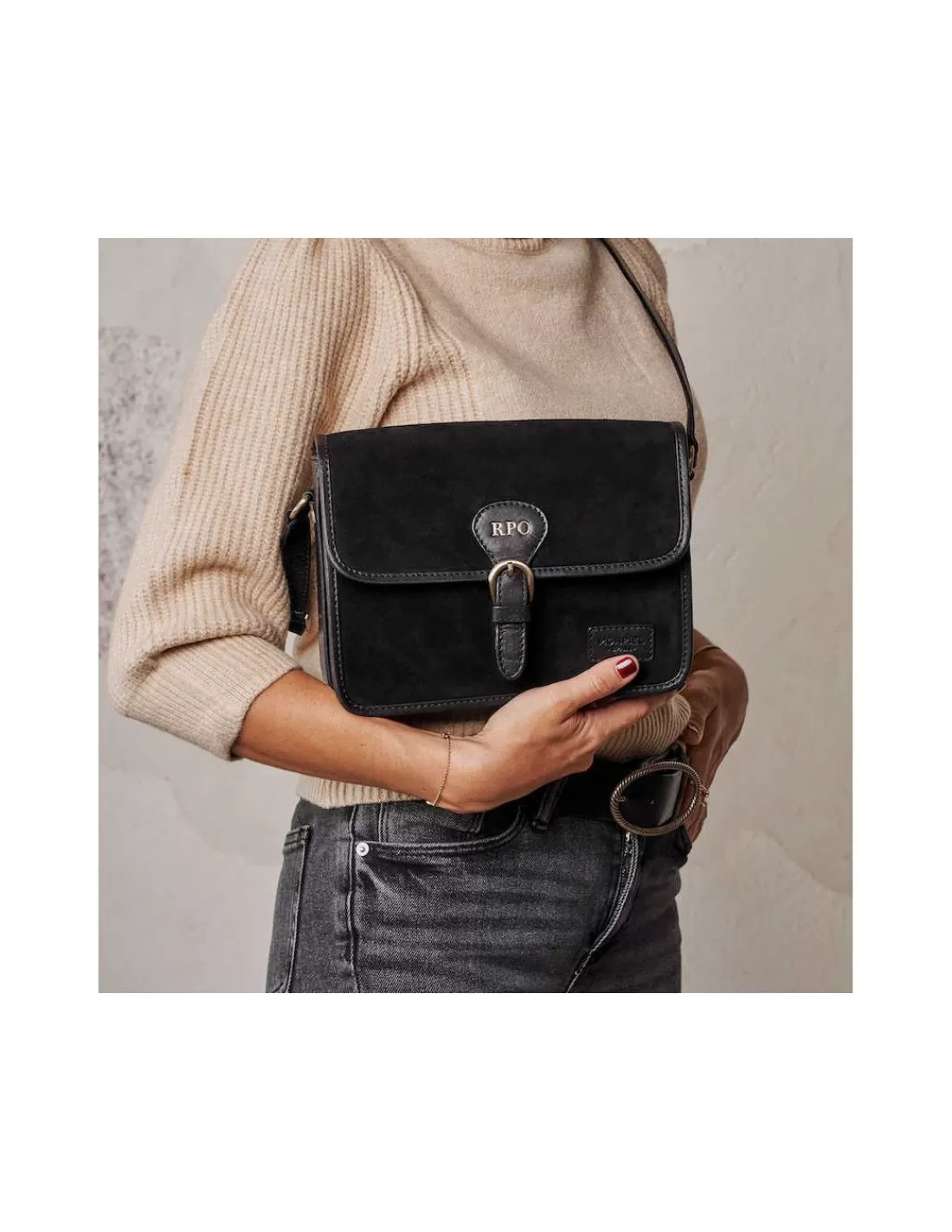 bolso_satchel_hebilla_3-2.webp Mujer MONPIEL Bolsos De Piel Medianos | Bolsos Piel Mujer*Bolso Satchel Hebilla