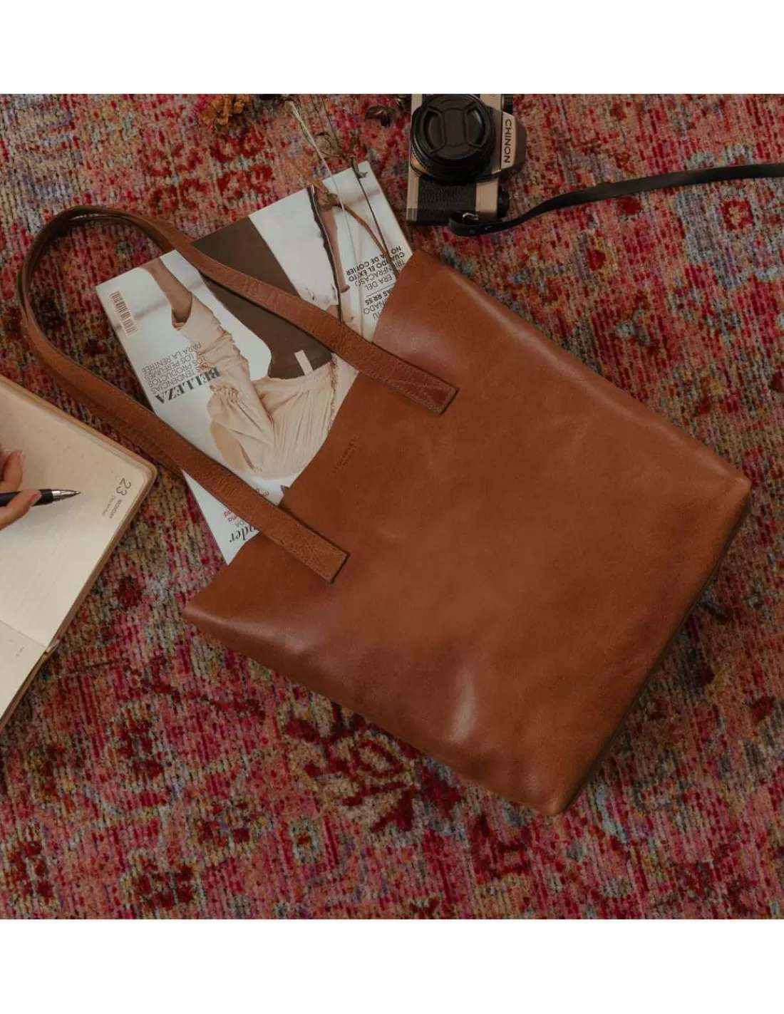 bolso_shopper_basic_1.webp Mujer MONPIEL Bolsos De Piel Grandes | Outlet Mujer*Bolso Shopper Basic