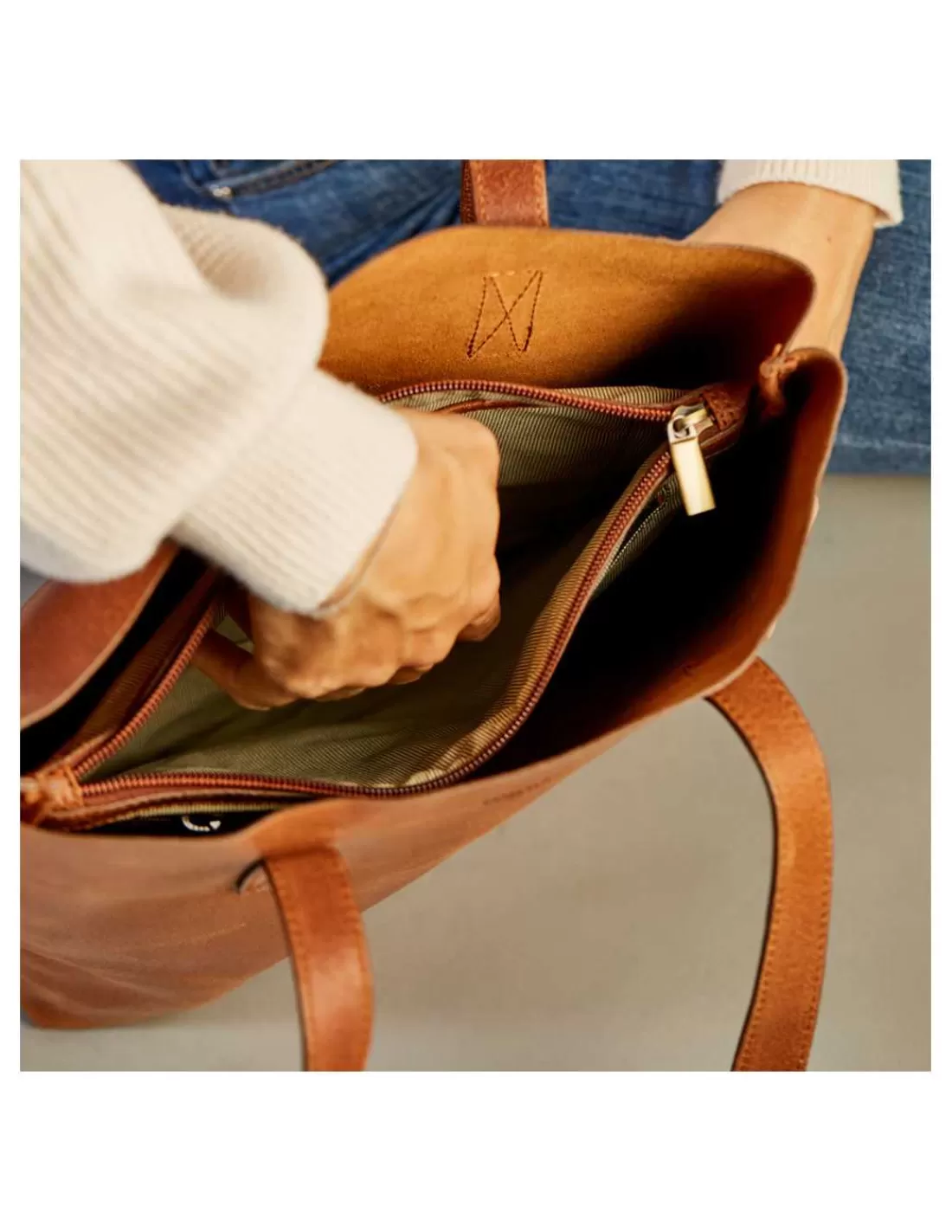 bolso_shopper_basic_2.webp Mujer MONPIEL Bolsos De Piel Grandes | Outlet Mujer*Bolso Shopper Basic