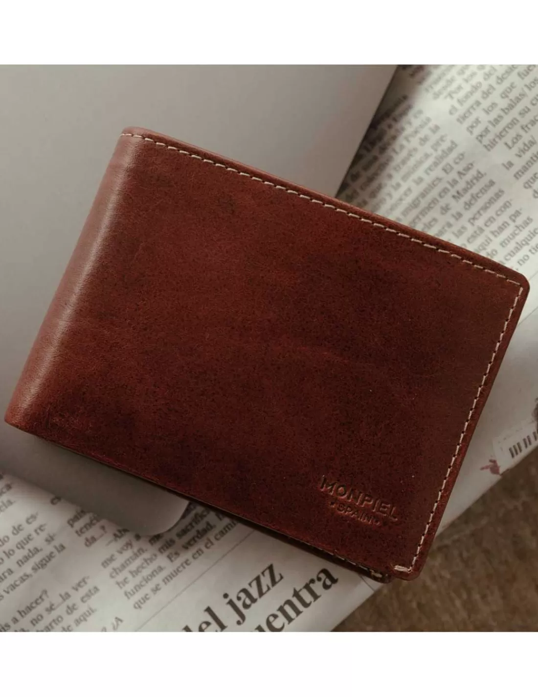 cartera_de_cuero_hombre_americano_mini_5.webp Hombre MONPIEL Carteras Hombre Piel*Cartera de cuero hombre Americano Mini