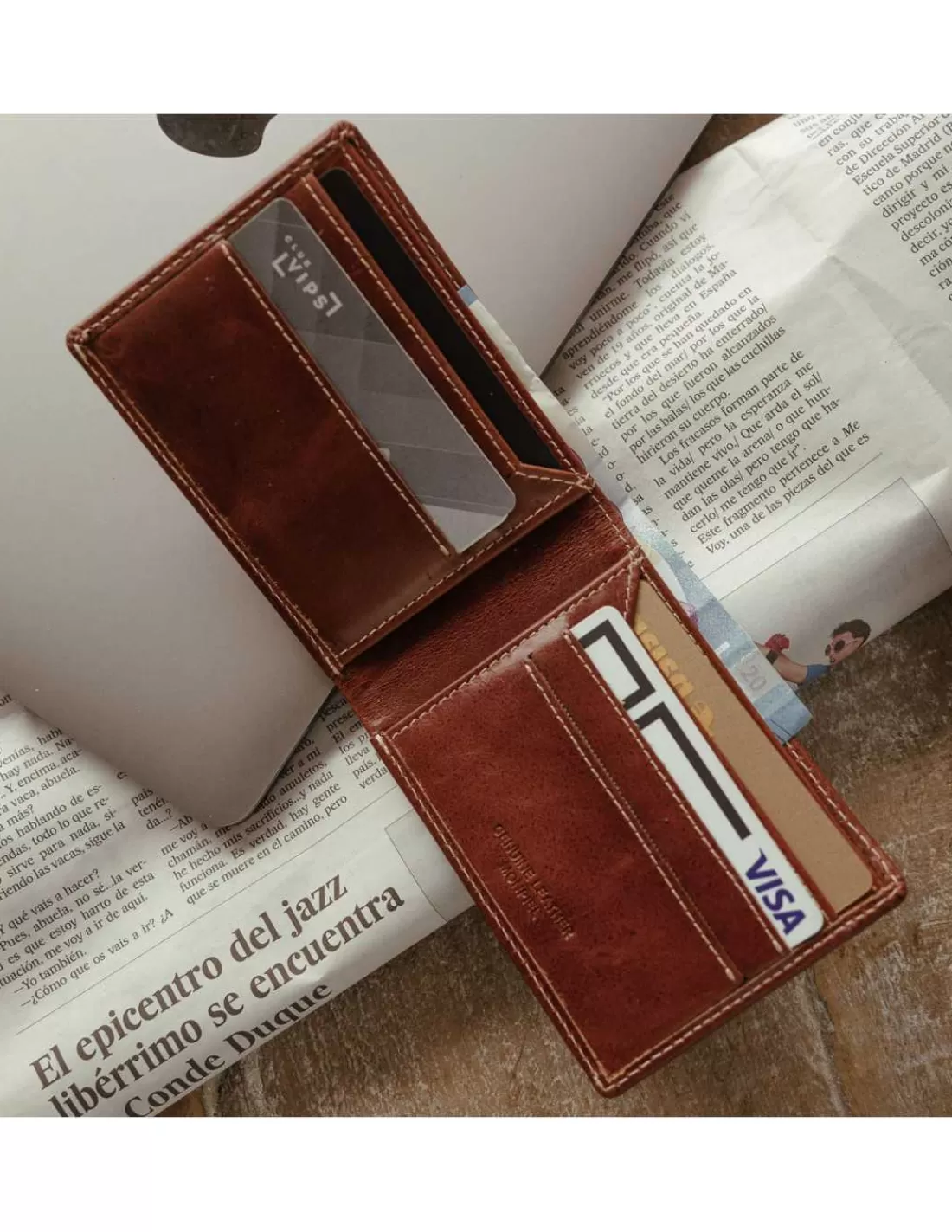 cartera_de_cuero_hombre_americano_mini_6.webp Hombre MONPIEL Carteras Hombre Piel*Cartera de cuero hombre Americano Mini