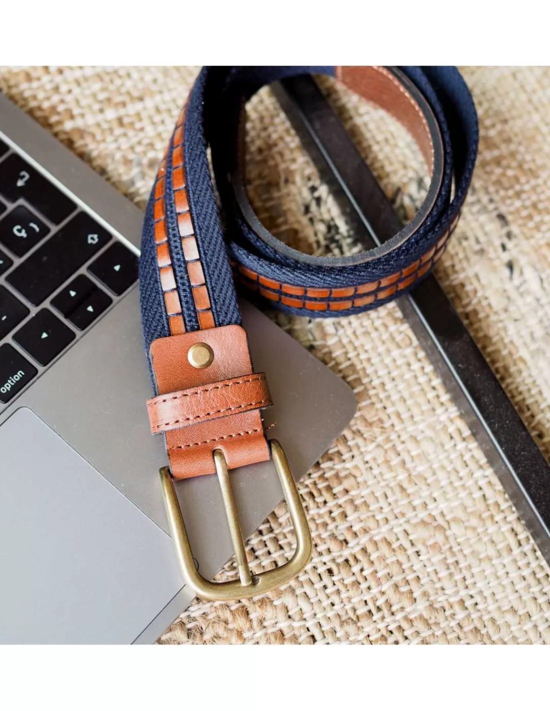 cinturon_lona_y_cuero_2-1.webp Hombre MONPIEL Cinturones Piel Hombre*Cinturon Lona y Cuero