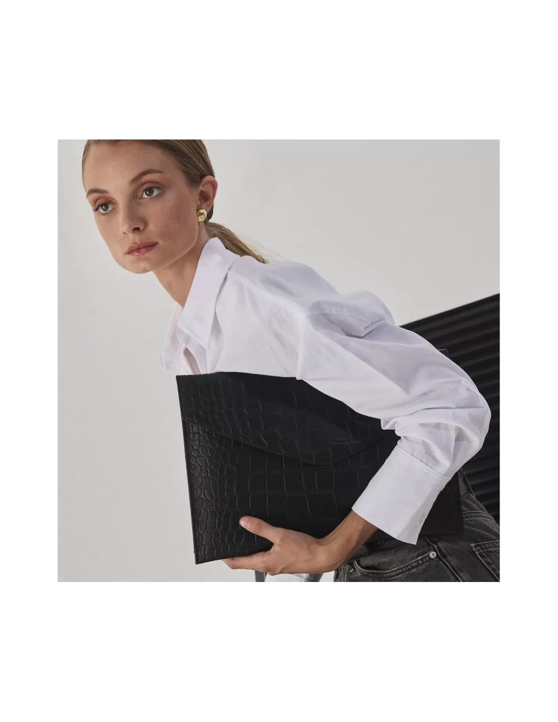 Mujer MONPIEL Otros Accesorios | Otros Accesorios*Funda de ordenador portatil de piel Elegance Coco