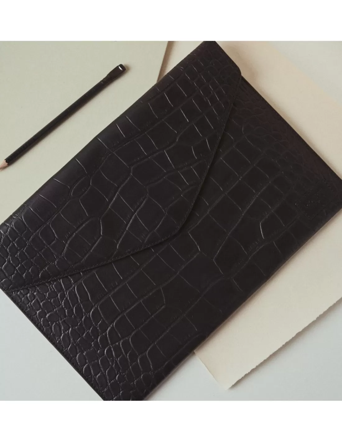 Mujer MONPIEL Otros Accesorios | Otros Accesorios*Funda de ordenador portatil de piel Elegance Coco