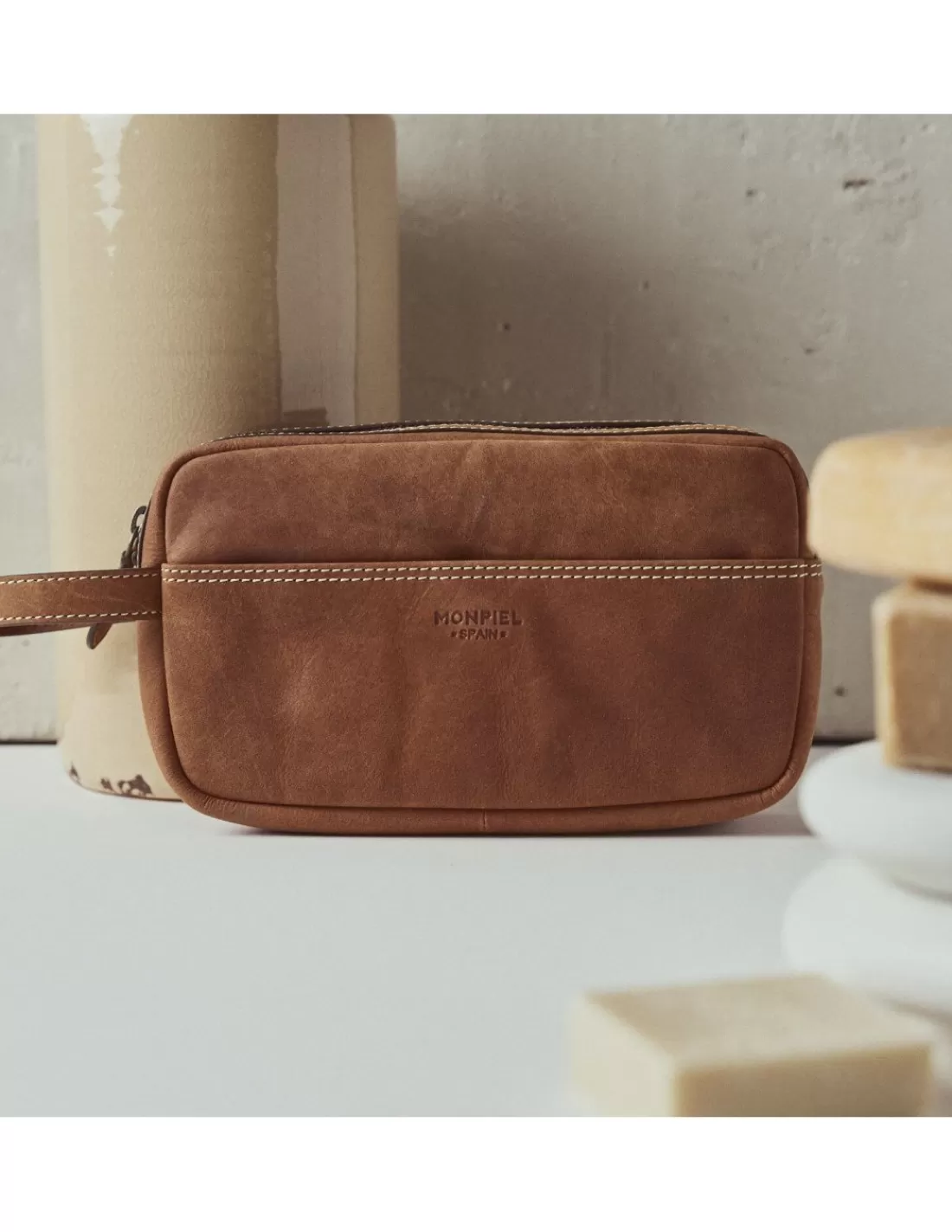 neceser_piel_hombre__bolsa_de_mano_hunter_0.webp Mujer/Hombre MONPIEL Otros Accesorios | Otros Accesorios*Neceser piel hombre - Bolsa de mano Hunter